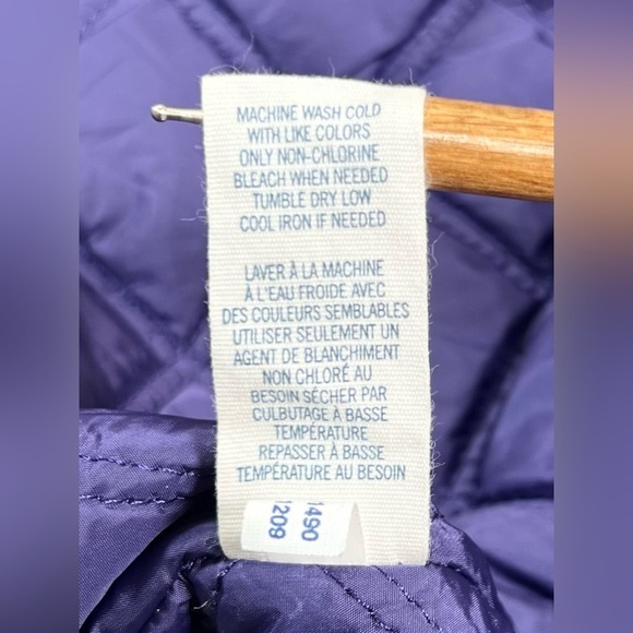 AMERICAN EAGLE OUTFITTERS‎ Utility Quilted Interior Full Zip Jacket Navy Small - Picture 13 of 13